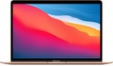 Notebook MacBook Air 13,3 &quot; Apple M 8 GB / 256 GB zlatý
