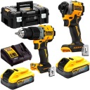КОМПЛЕКТ DEWALT.COMBO 18 В DCD805 + DCF850 2x5,0 Ач POWERSTACK DCK2050H2T