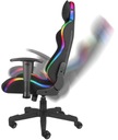 Herní židle Genesis Trit 600 RGB látka černá Hloubka sedadla 49.5 cm