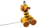Detoa žirafa junior drevo 11 cm žltá/hnedá 7 Materiál drevo