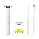 HOLIACI STROJČEK PHILIPS ONEBLADE INTIMATE NA VLASY A BIKINY, ZASTRIHÁVAČ VLASOV Čas bezdrôtovej prevádzky 30 min