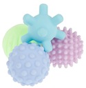 Senzorické guličky Bam Bam Textured Ball Set 8 ks Efekty žiadne