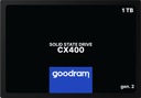 SSD disk Goodram CX400 1TB 2,5&quot; SATA III 550 / 500 MB / s Cache 0 MB
