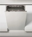 Vstavaná umývačka riadu Whirlpool WSIC3M27C Ovládací panel integrovaný