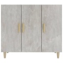 VIDAXL SZAFKA, SZAROSC BETONU, 90X34X80 CM, МАТЕРИАЛ DREWNOPOCHODNY  фото 15