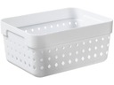 корзина-органайзер белая PLAST TEAM SEOUL размер L