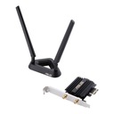 Karta sieciowa Wi-Fi PCE-AX58BT AX PCI-E Bluetooth Standard pracy bezprzewodowej 802.11ax (Wi-Fi 6) 802.11ac (Wi-Fi 5) 802.11n (Wi-Fi 4) 802.11g 802.11b 802.11a