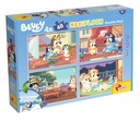 Podlahové puzzle obojstranné Maxi 4x48el Bluey 100354 LISCIANI Značka Lisciani