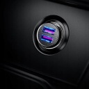 ЗАРЯДНИЙ ПРИСТРІЙ АВТОМОБІЛЬНА BASEUS 2X USB 5000 MAH 30W QC 3.0 AFC  (17529747192) фото min 11