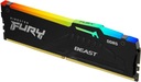 Kingston FURY Beast/ DDR5/ 16GB/ 5600MHz/ CL40/ 2x8GB/ RGB KF556C40BBAK2-16 Celková kapacita 16 GB