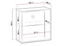 НАСТЕННЫЙ БЛОК SWAP XVII - ZG - W. ГЛЯНЦЕВЫЙ ПВХ