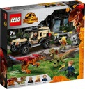 LEGO Jurassic World 76951 Транспортировка пирораптора и дилофозавра