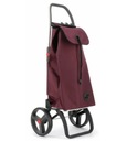 Red Polyester Rolser Thopping Trolley