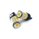 ЛАМПОЧКА LED (СВІТЛОДІОД) 7440 W21W 12V 24V 2000LM ОРАНДЖ. 2SZTUKI  (17412962113) фото min 14