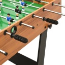 Складной настольный футбол vidaXL 121 x 61 x 80 см светло-коричневый
