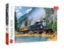 Пазл из 500 деталей. Горный поезд