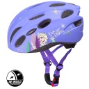 Велосипедный шлем IN-MOLD FROZEN страна льда Violet р. M 52-56см фиолетовый