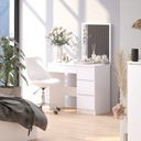 Kozmetický toaletný stolík 90cm biely pravý T-6/SL 50x60 AKD EAN (GTIN) 5901738167193
