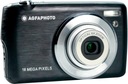Agfa Compact DC 8200 Black AGCDC8200BL Veľkosť fotoaparátu plochý