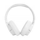 SŁUCHAWKI BEZPRZEWODOWE JBL NAUSZNE BLUETOOTH Z MIKROFONEM BIAŁE MOCNY BAS