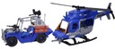 Policajný set s figúrkami vrtuľníka 33 cm Značka Wiky