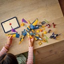 LEGO NINJAGO 71833 RAS I BURZOWY SUPERODRZUTOWIEC ARINA +KATALOG LEGO W PDF Liczba elementów 510