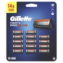 Gillette ProGlide Сменные лезвия для бритв, 14 шт.