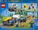 LEGO City 60369 Výcvik policajných psov v teréne Hrdina žiadny