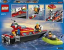 LEGO City 60373 Hasičský čln Vek dieťaťa 5 rokov +
