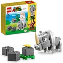 LEGO Super Mario 71420 Nosorożec Rambi Waga produktu z opakowaniem jednostkowym 0.095 kg