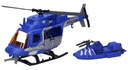 Policajný set s figúrkami vrtuľníka 33 cm Kód výrobcu W013366