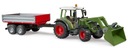 Bruder 02182 Traktor Fendt Vario 211 s nakladačom Výška produktu 18.5 cm