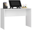 Písací stôl pod počítač notebook B17 biely 120cm AKD Hĺbka nábytku 50 cm