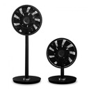 Duux | Smart Fan | Whisper Flex Smart Black with Battery Pack | Stand Fan | Poziom dźwięku 13 dB