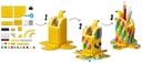LEGO DOTS 41948 Stojanček na ceruzky - roztomilý banán Počet prvkov 438 ks