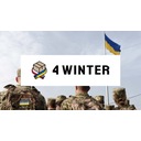 Logo zbiórki AKCJA POMOCY WALCZĄCEJ UKRAINIE– 4 WINTER