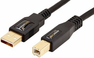 AmazonBasics 7HUA USB кабель 1,8 м 2.0 USB A USB B Чорний