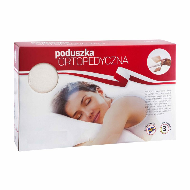 Poduszka profilowana ortopedyczna z pianki leniwej - zdjęcie 6