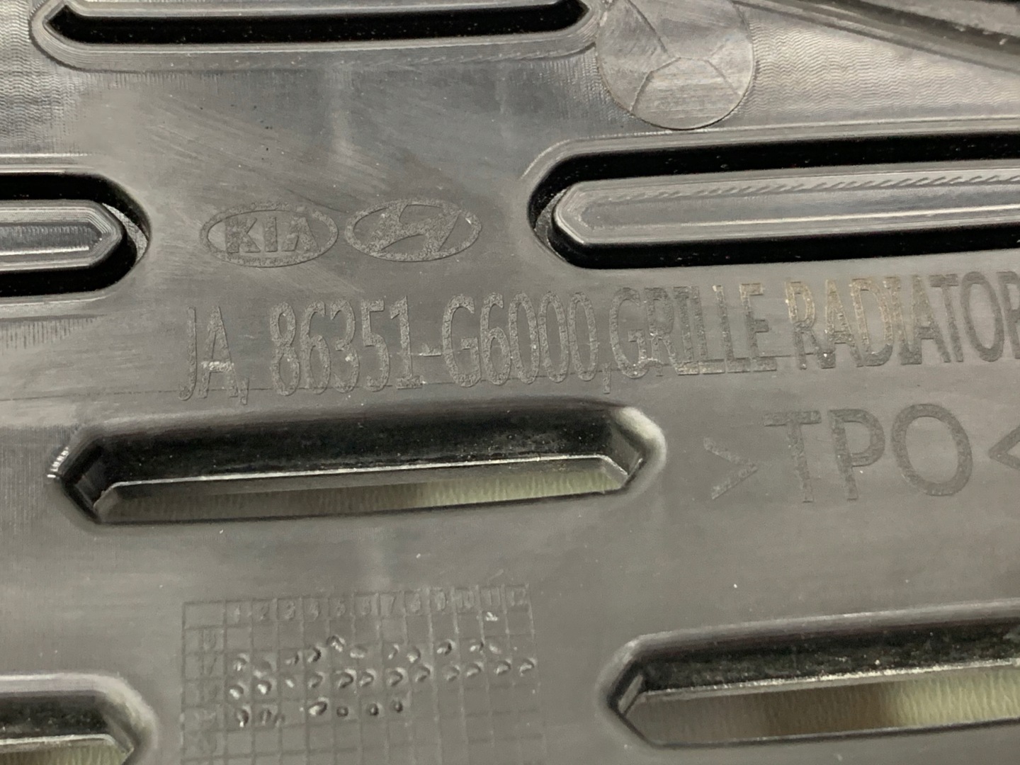 Kia Picanto JA Kühlergrill FRONTGRILL Kühlergitter - Thumbnail 9