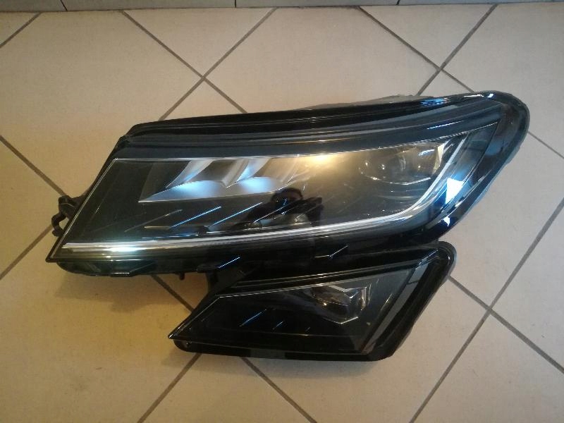Frontscheinwerfer Skoda Kodiaq 566 566941015E LED Links Scheinwerfer Headlight - Thumbnail 1