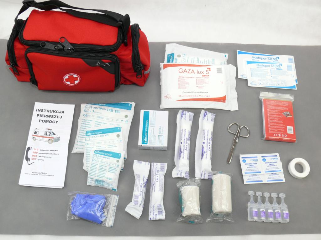 Opisz Zastosowanie 6 Elementów Wyposażenia Apteczki Pierwszej Pomocy Apteczka Pierwszej Pomocy Rowerowa Samochodowa 7387320257 - Allegro.pl