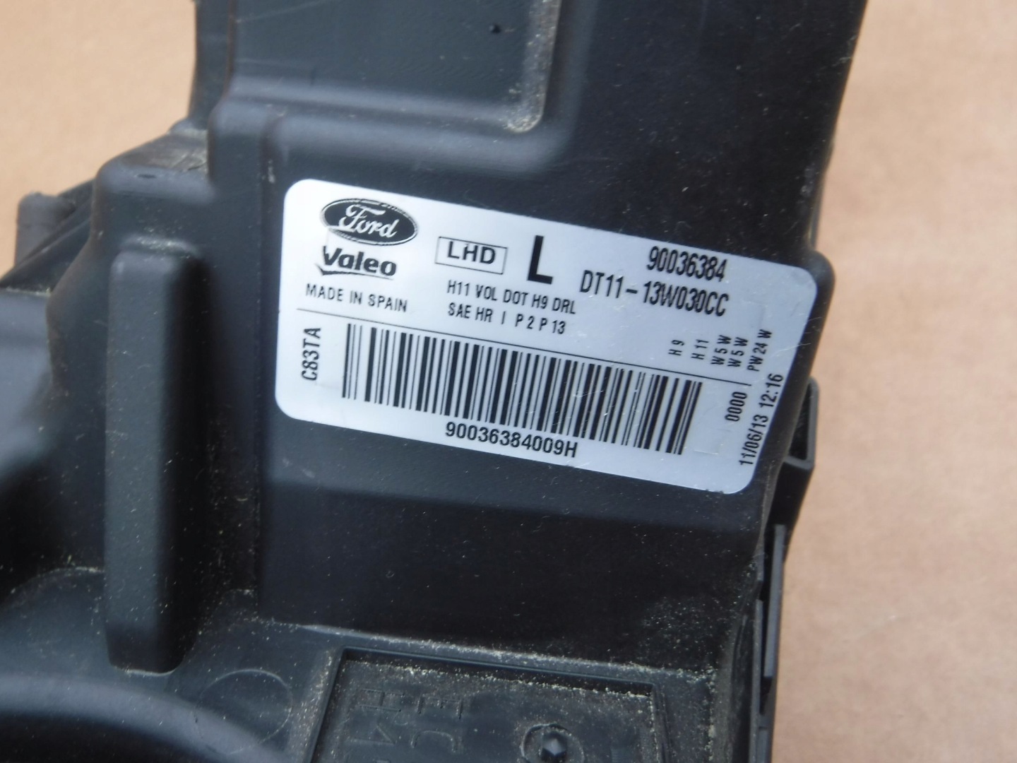 Frontscheinwerfer Ford Transit Connect 1 Mk1 DT1113W030CCD LED Links Headlight - Thumbnail 17
