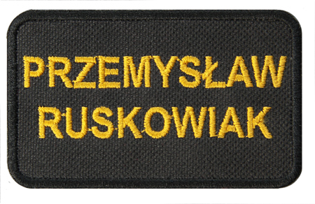 Naszywka Imienna Straż Psp Ksrg Osp Haft Nazwisko Naszywka Imienna Straż Psp Ksrg Osp Haft Nazwisko