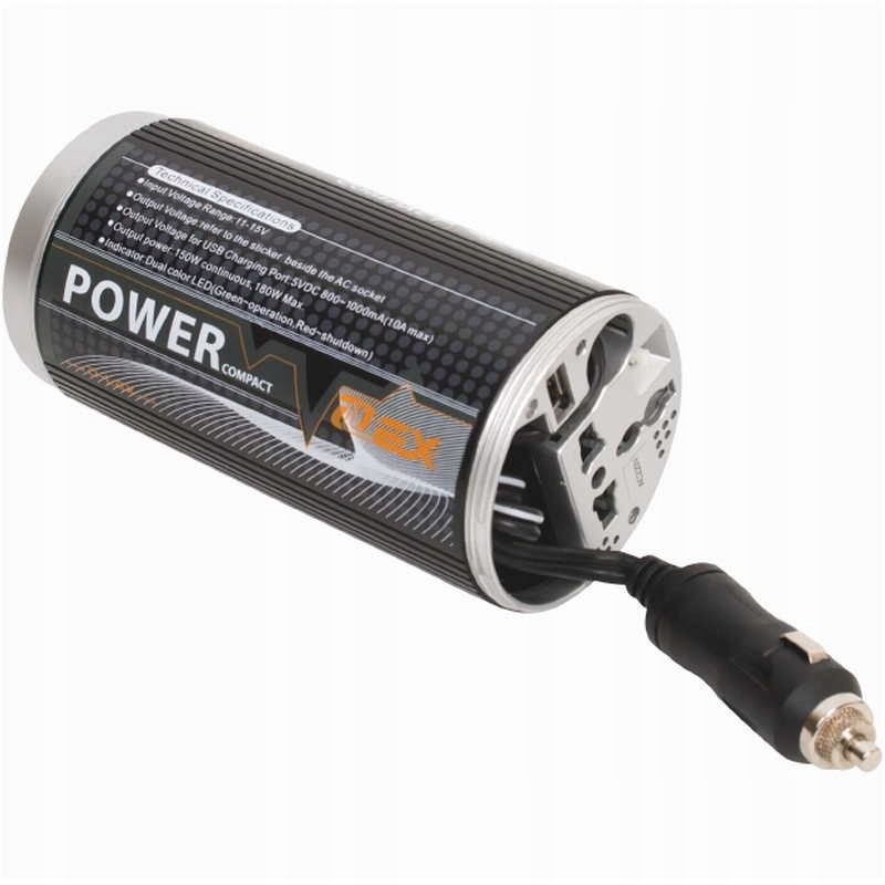 Przetwornica samochodowa D-Lex LXDA-203 150W 12V