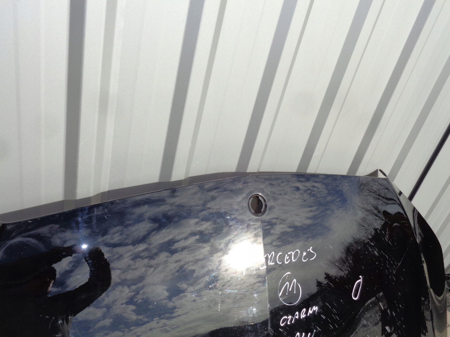 Motorhaube Mercedes-Benz C-Klasse W205 Bonnet A2058870203 Hood - Thumbnail 4