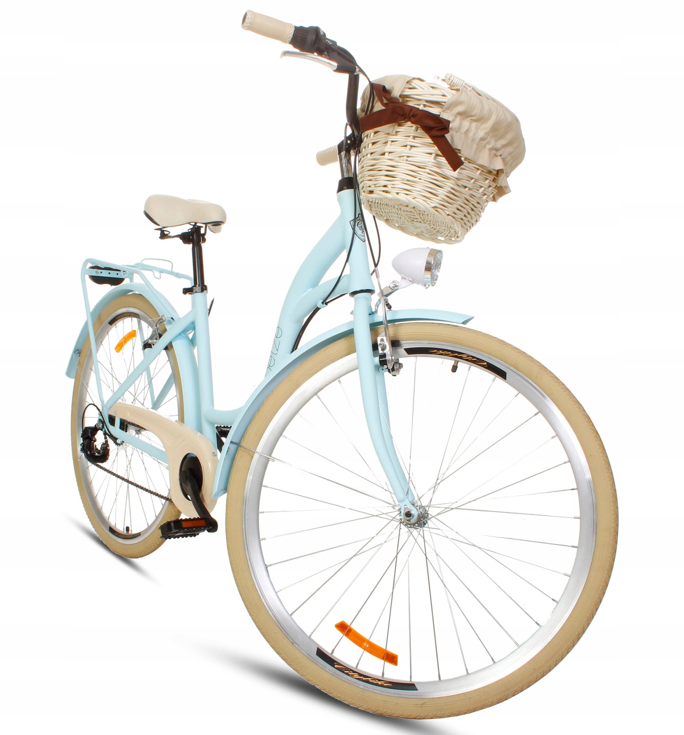 Damski rower miejski 28 ALU lekki SHIMANO 7 kosz 8276264393 Allegro.pl