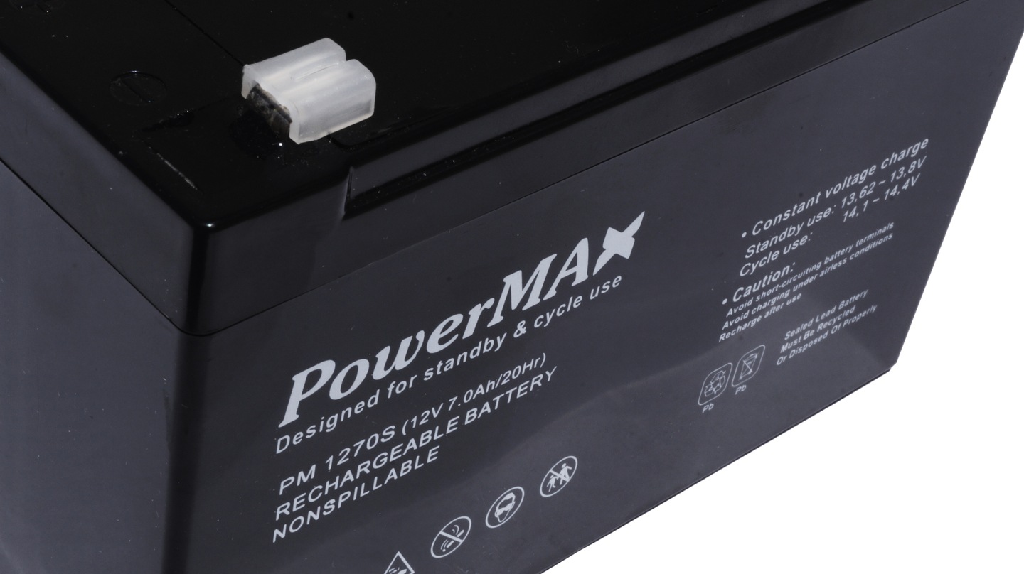 AKUMULATOR ŻELOWY POWERMAX 7AH 12V PM1270S 7402159529 - Allegro.pl