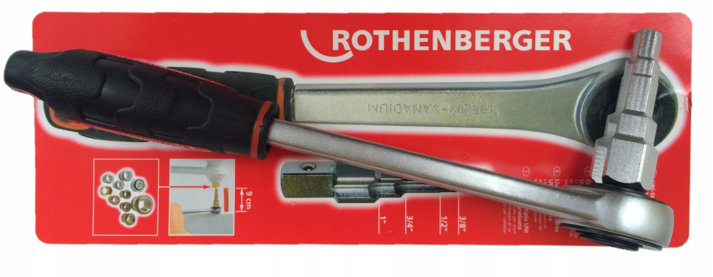 Rothenberger Klucz stopniowy do srubunkow 73297 7232612989 - Allegro.pl