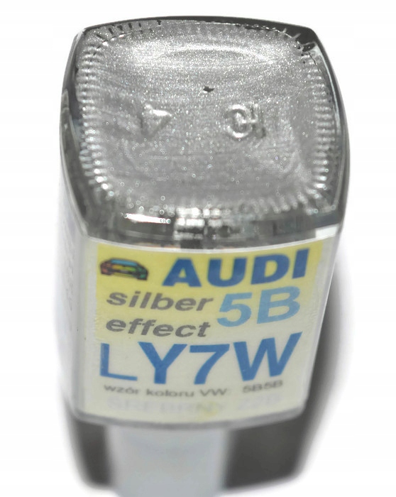 AUDI LY7W SILBER EFFECT LAKIER ZAPRAWKA DO RYS ARA