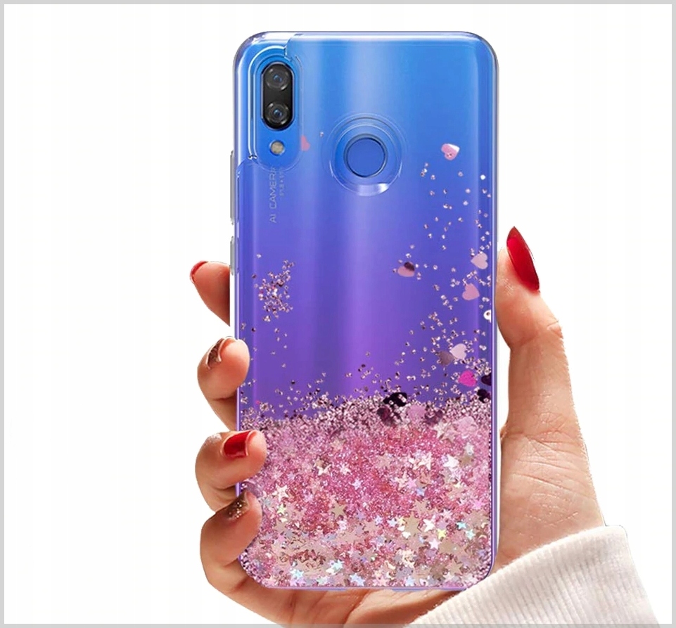 ETUI BROKAT HUAWEI P SMART 2019 LIQUID CASE+SZKŁO 7959579889 - Allegro.pl